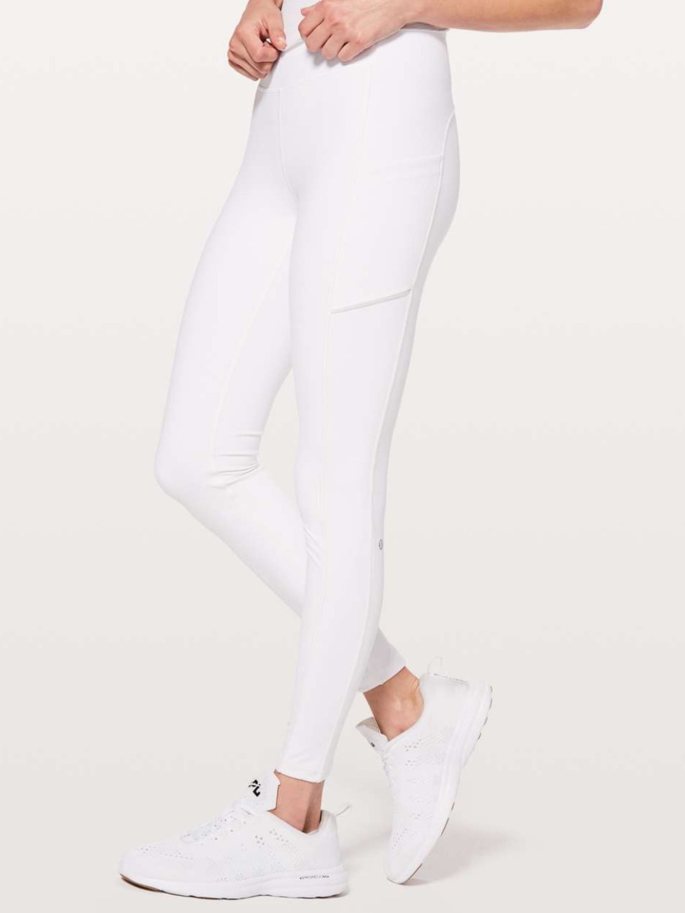 lululemon white high-rise Speed Up tights